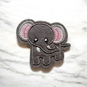 Elephant Embroidered Patch